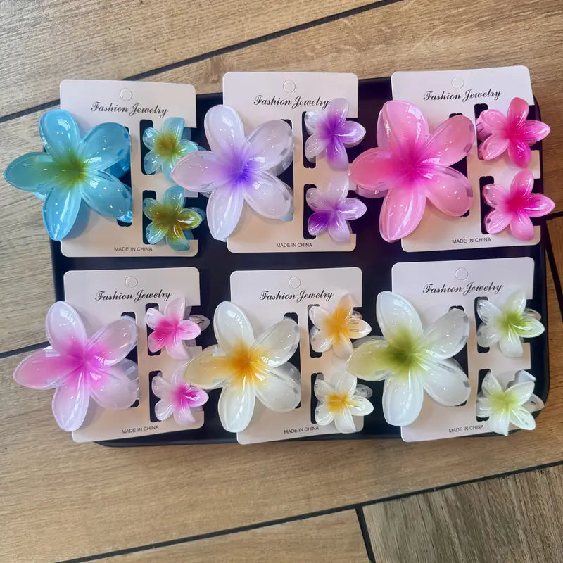 Barrettes Hibiscus