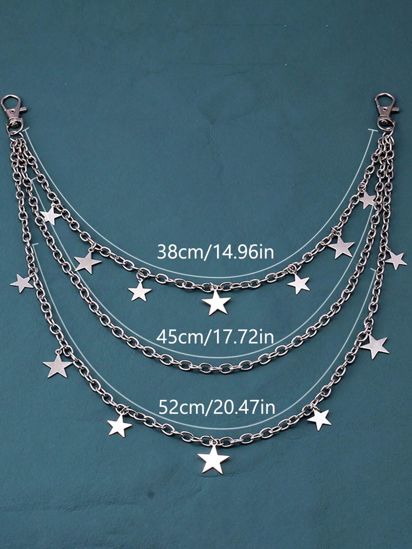 1 pièce Pendentif étoile punk hip-hop