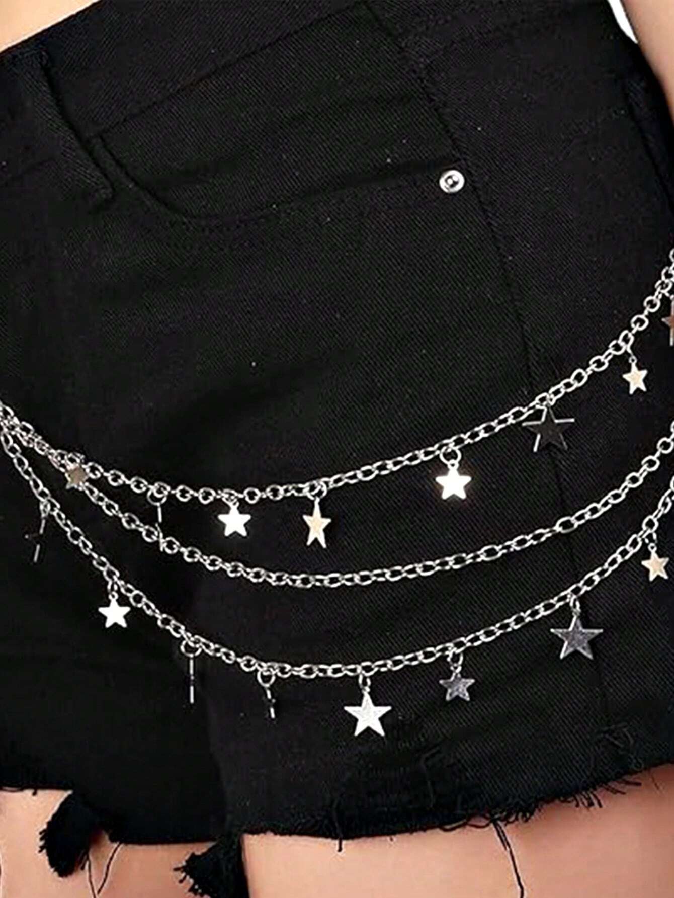 1 pièce Pendentif étoile punk hip-hop