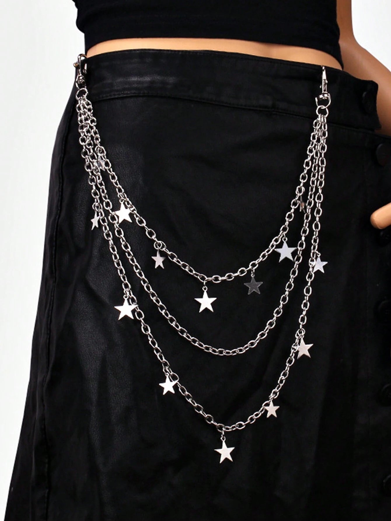 1 pièce Pendentif étoile punk hip-hop