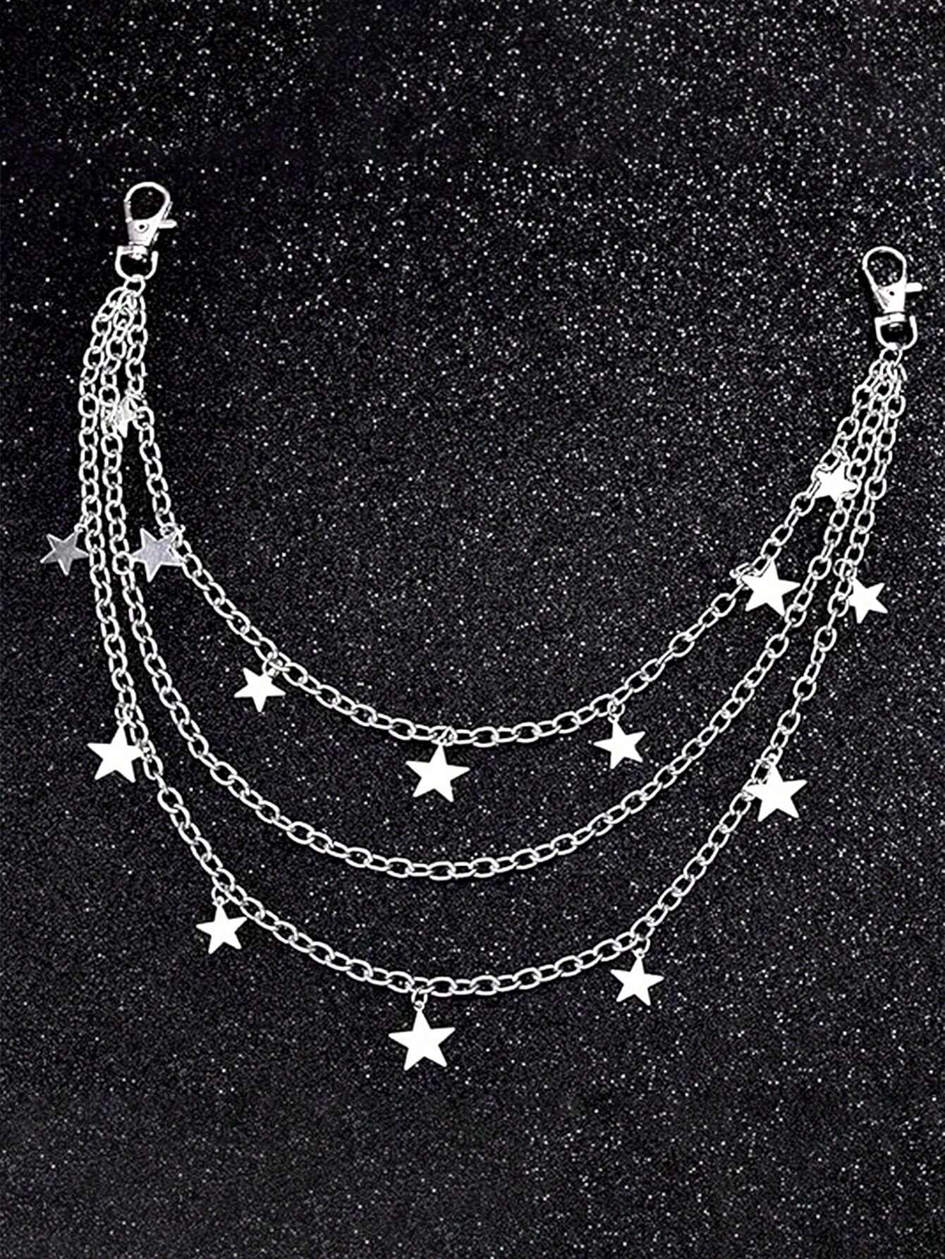 1 pièce Pendentif étoile punk hip-hop