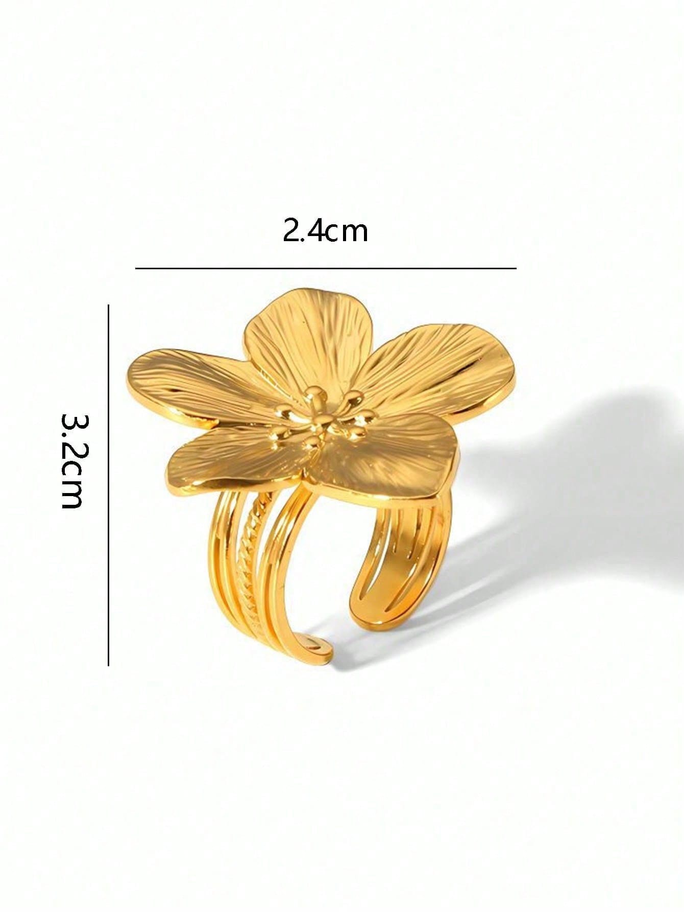 3 boucles d'oreilles et bagues