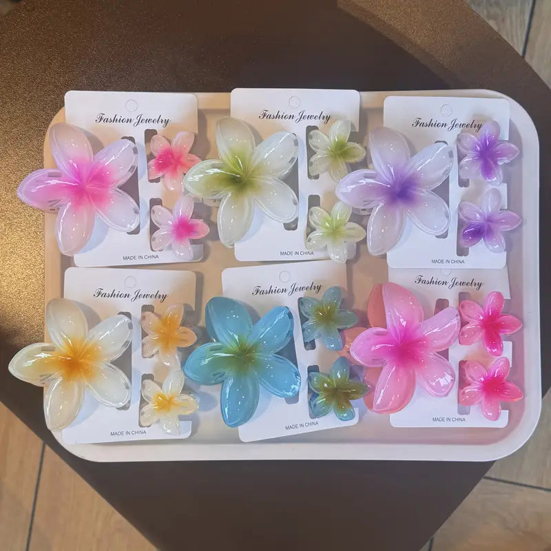 Barrettes Hibiscus