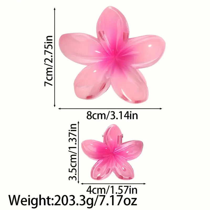 Barrettes Hibiscus