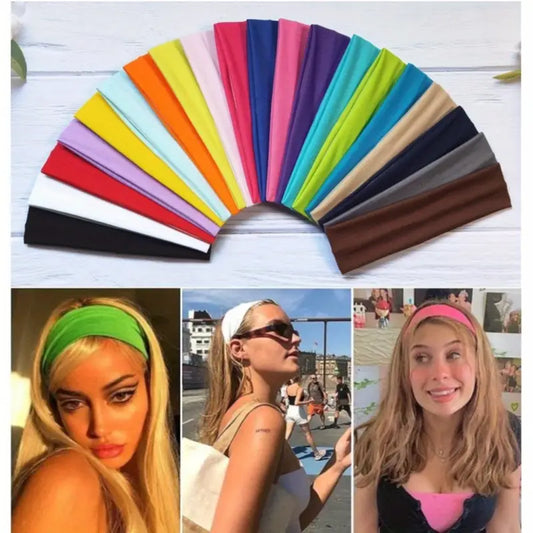 Bandes de tête élastiques pour femmes